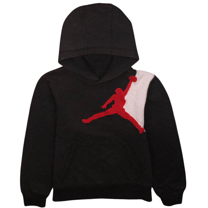 Nike Jordan Boys Black Red Pullover Hoodie 10-12 Years