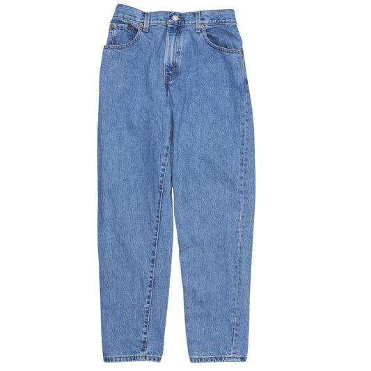 Levi's Women's Blue 550 Relaxed High Rise Tapered Jeans Size 8