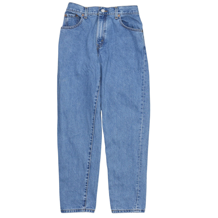 Levi's Women's Blue 550 Relaxed High Rise Tapered Jeans Size 8