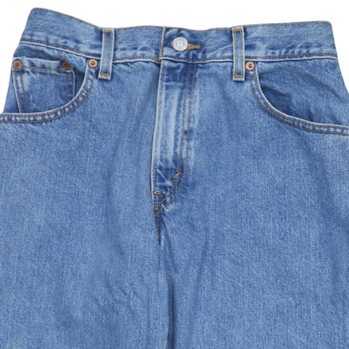Levi's Women's Blue 550 Relaxed High Rise Tapered Jeans Size 8