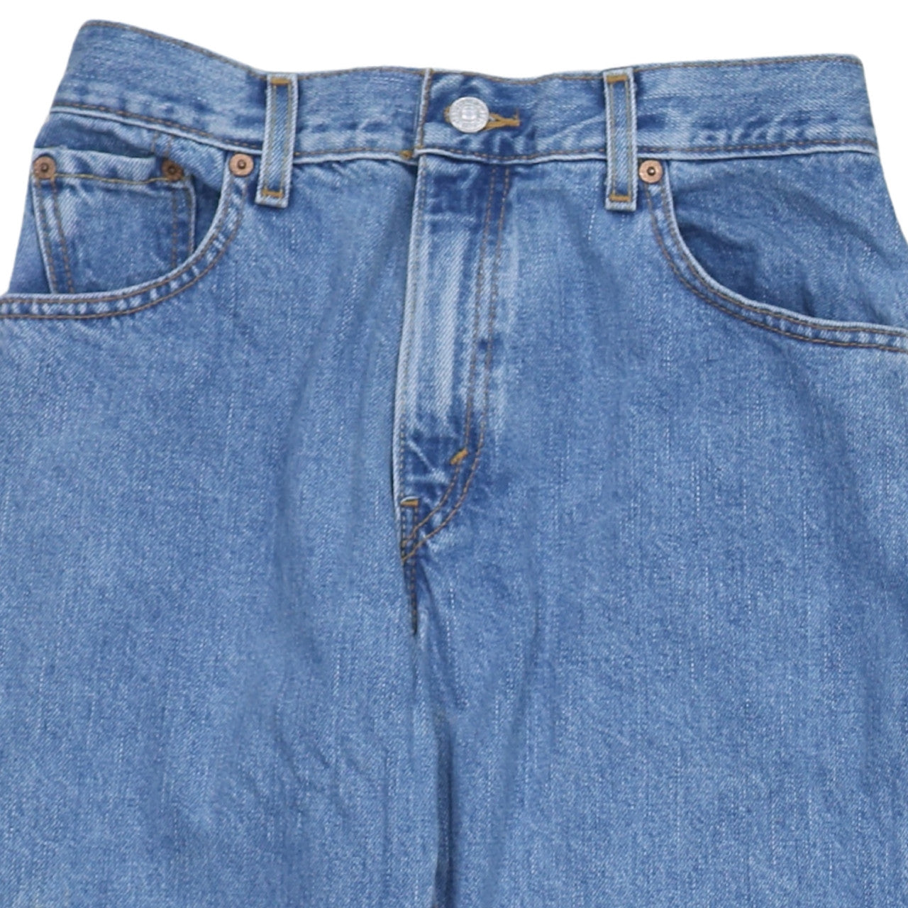 Levi's Women's Blue 550 Relaxed High Rise Tapered Jeans Size 8