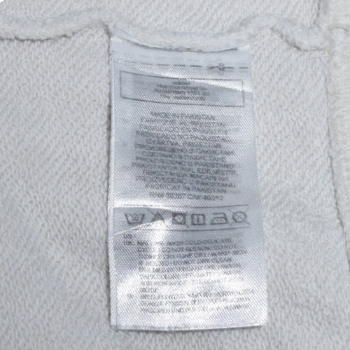 Adidas Women's Ivory Hoodie Size 10 Pullover Cotton Blend