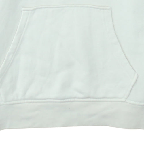 Adidas Women's Ivory Hoodie Size 10 Pullover Cotton Blend