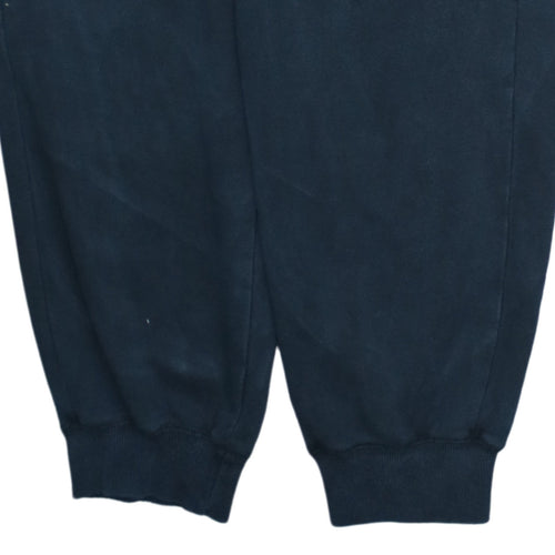 Puma Men Black L Jogger Sweatpants Elastic Waist Cuffed Trousers