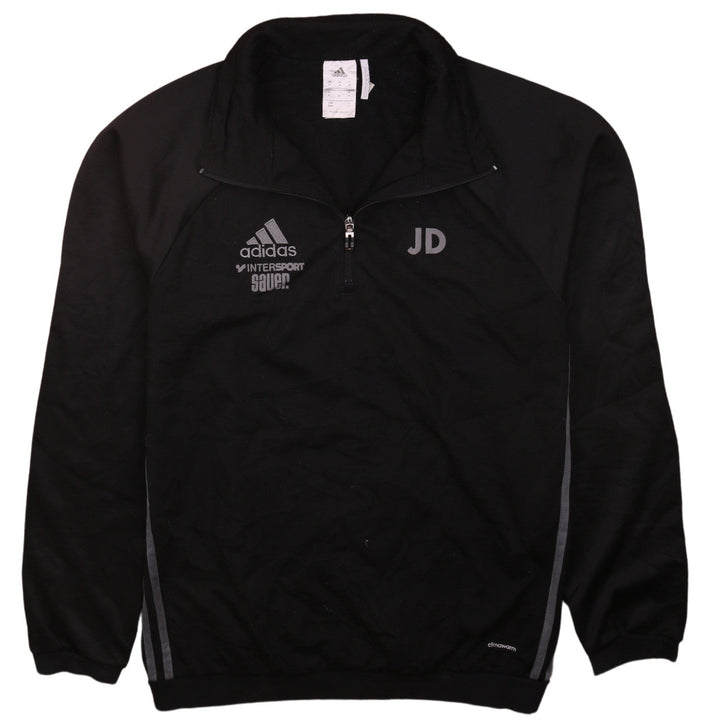 Adidas Men’s Black 1/2 Zip ClimaWarm Sweatshirt M Sports Top
