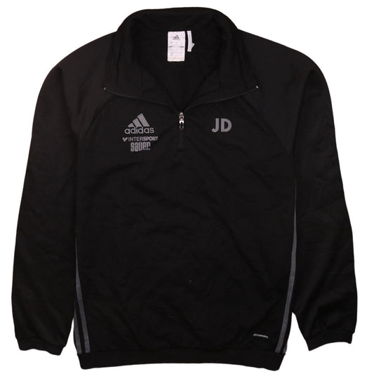 Adidas Men’s Black 1/2 Zip ClimaWarm Sweatshirt M Sports Top