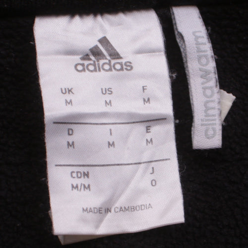 Adidas Men’s Black 1/2 Zip ClimaWarm Sweatshirt M Sports Top