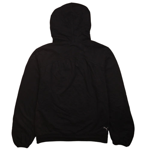 Puma Women's Black Pullover Hoodie Size UK 12 Medium Logo Athletic