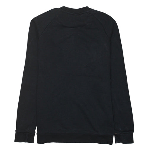 Adidas Men's Black Logo Pullover Sweatshirt Size S