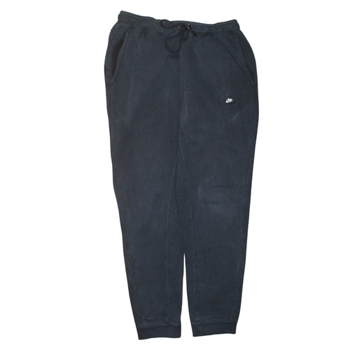 Nike Men's Black Joggers Sweatpants M Regular Fit Cotton Blend