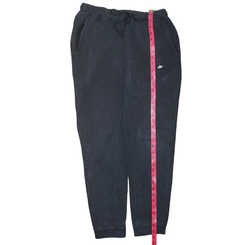 Nike Men's Black Joggers Sweatpants M Regular Fit Cotton Blend