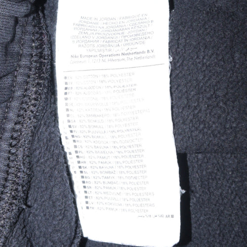 Nike Men's Black Joggers Sweatpants M Regular Fit Cotton Blend