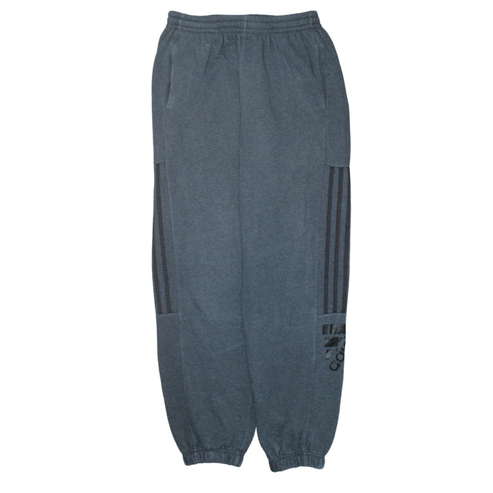 Adidas Boys Blue Jogger Sweatpants 13-14 Years Elastic Waist Pockets