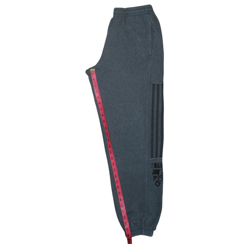 Adidas Boys Blue Jogger Sweatpants 13-14 Years Elastic Waist Pockets