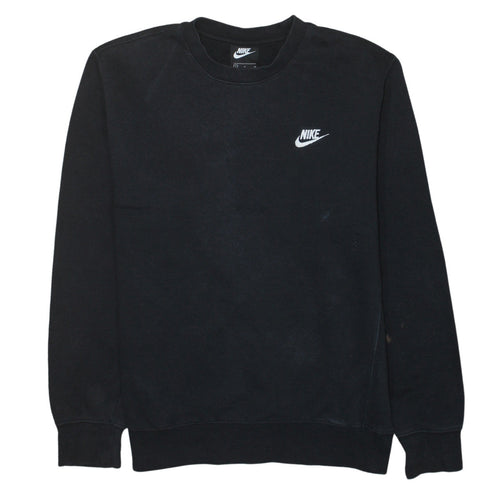 Nike Men's Black Small Pullover Crew Neck Sweatshirt