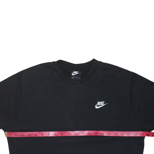 Nike Men's Black Small Pullover Crew Neck Sweatshirt
