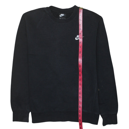 Nike Men's Black Small Pullover Crew Neck Sweatshirt