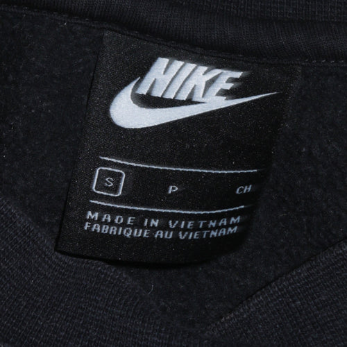 Nike Men's Black Small Pullover Crew Neck Sweatshirt