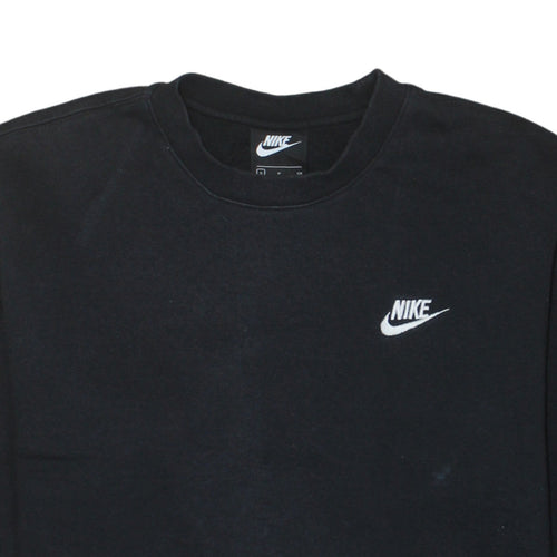 Nike Men's Black Small Pullover Crew Neck Sweatshirt
