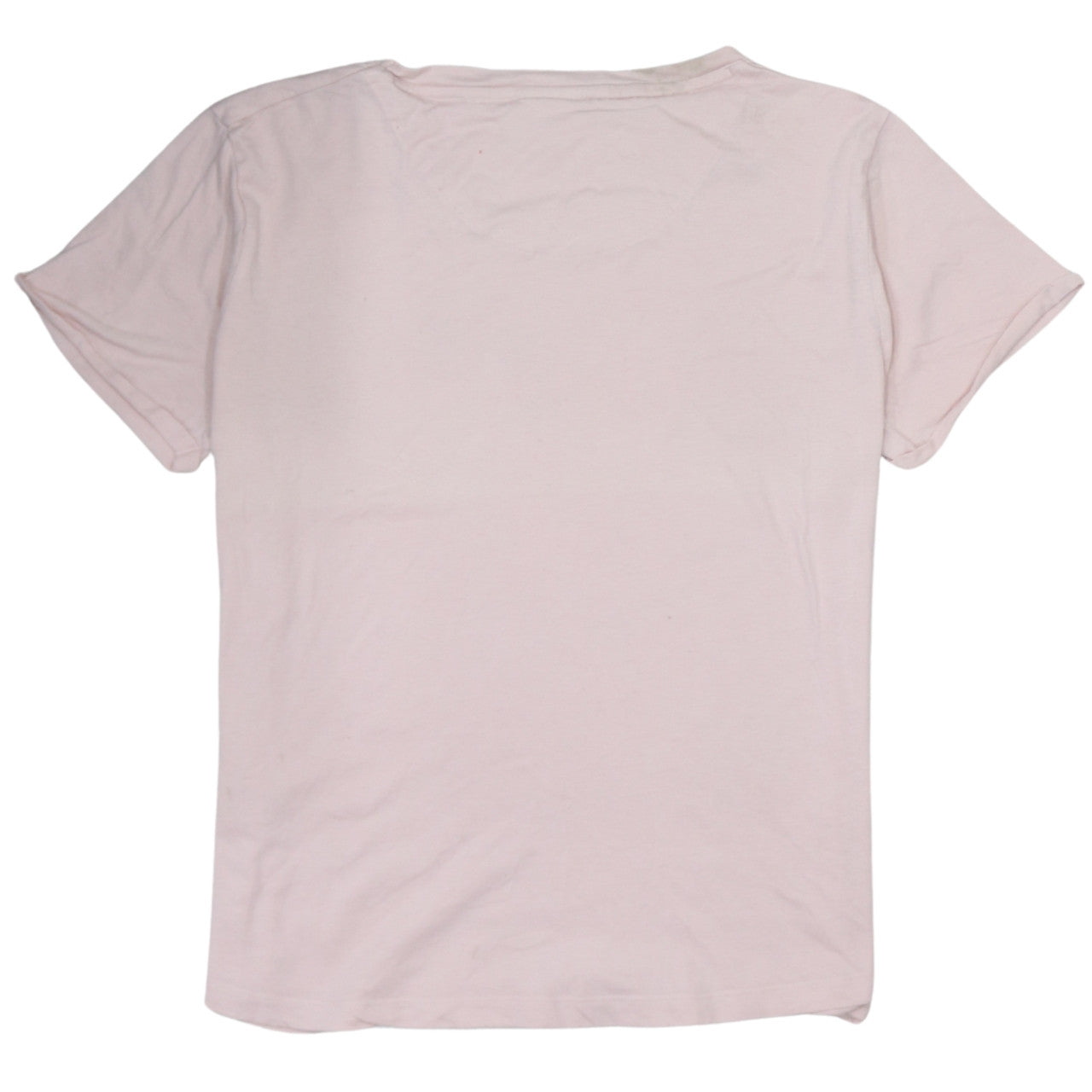 Ellesse Womens Pink Crew Neck Short Sleeve Cotton T-Shirt L