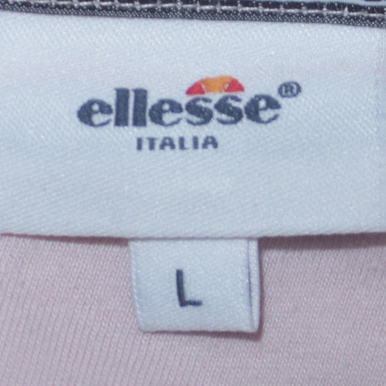 Ellesse Womens Pink Crew Neck Short Sleeve Cotton T-Shirt L