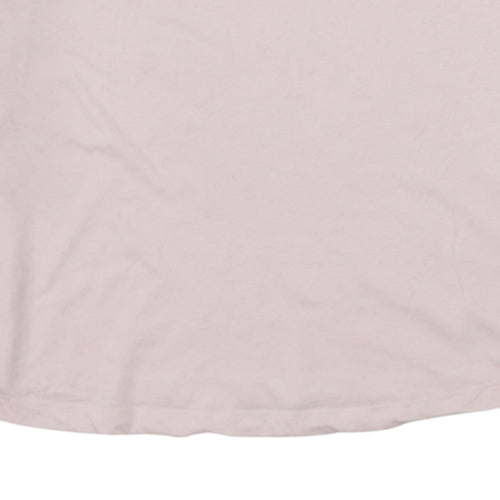 Ellesse Womens Pink Crew Neck Short Sleeve Cotton T-Shirt L