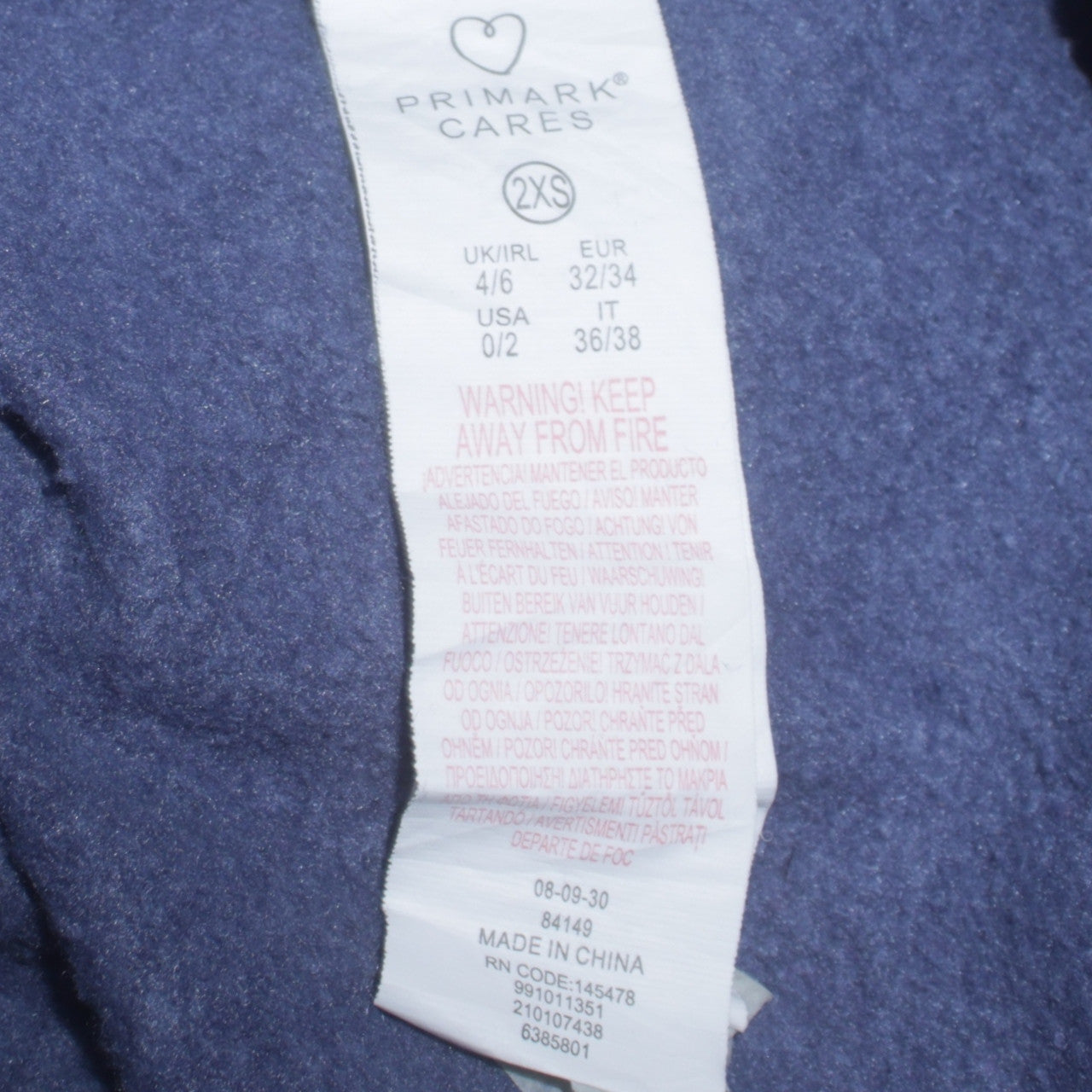 Disney Women Blue Stitch & Angel Sweatshirt 2XS Pullover Crew Neck