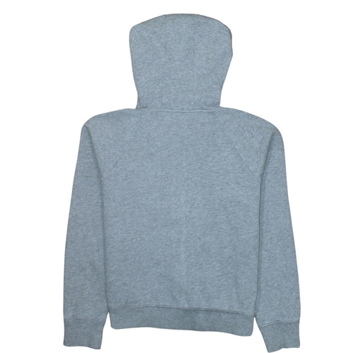Under Armour Women's Grey Full Zip Hoodie Small Loose Fit Cotton Blend