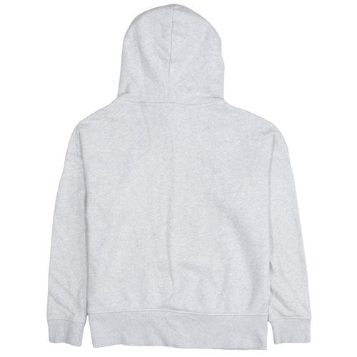 Adidas Womens Grey Pullover Hoodie Size M Regular Cotton Blend