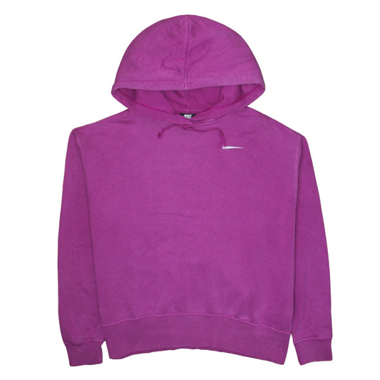 Nike Women’s Pink Pullover Hoodie Small Cotton Blend Lined