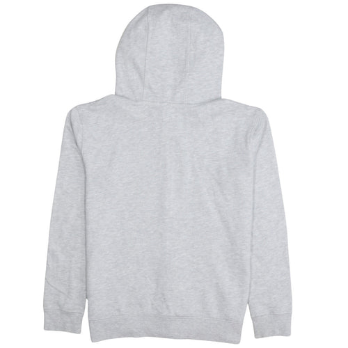DC Men’s Grey Full Zip Hoodie Size S Regular Fit Embroidered Logo