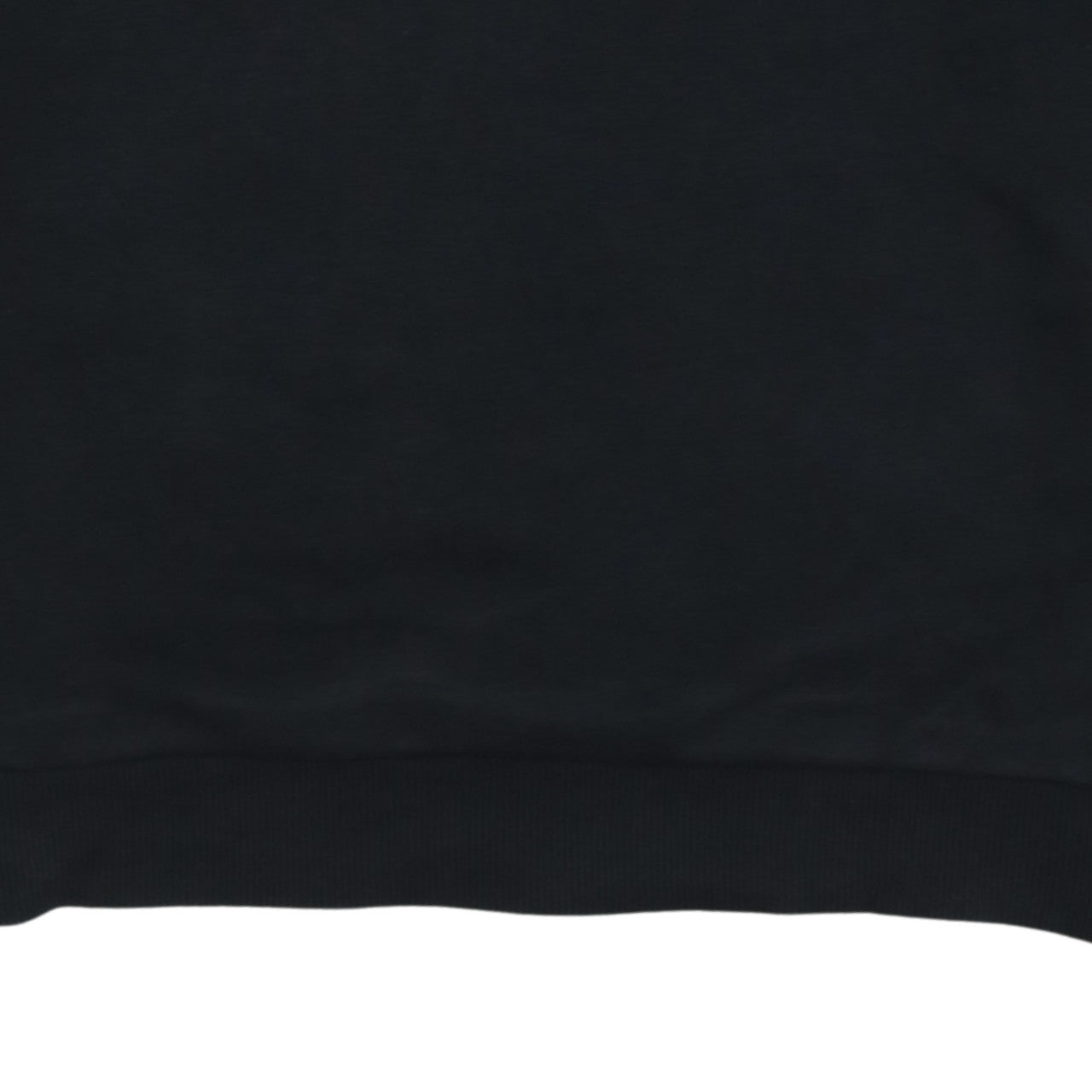 FILA Womens Black Logo Tape Crew Neck Sweatshirt Size M