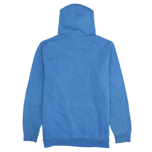 Puma Men's Blue Pullover Hoodie Size L Sports Fleece Sweatshirt