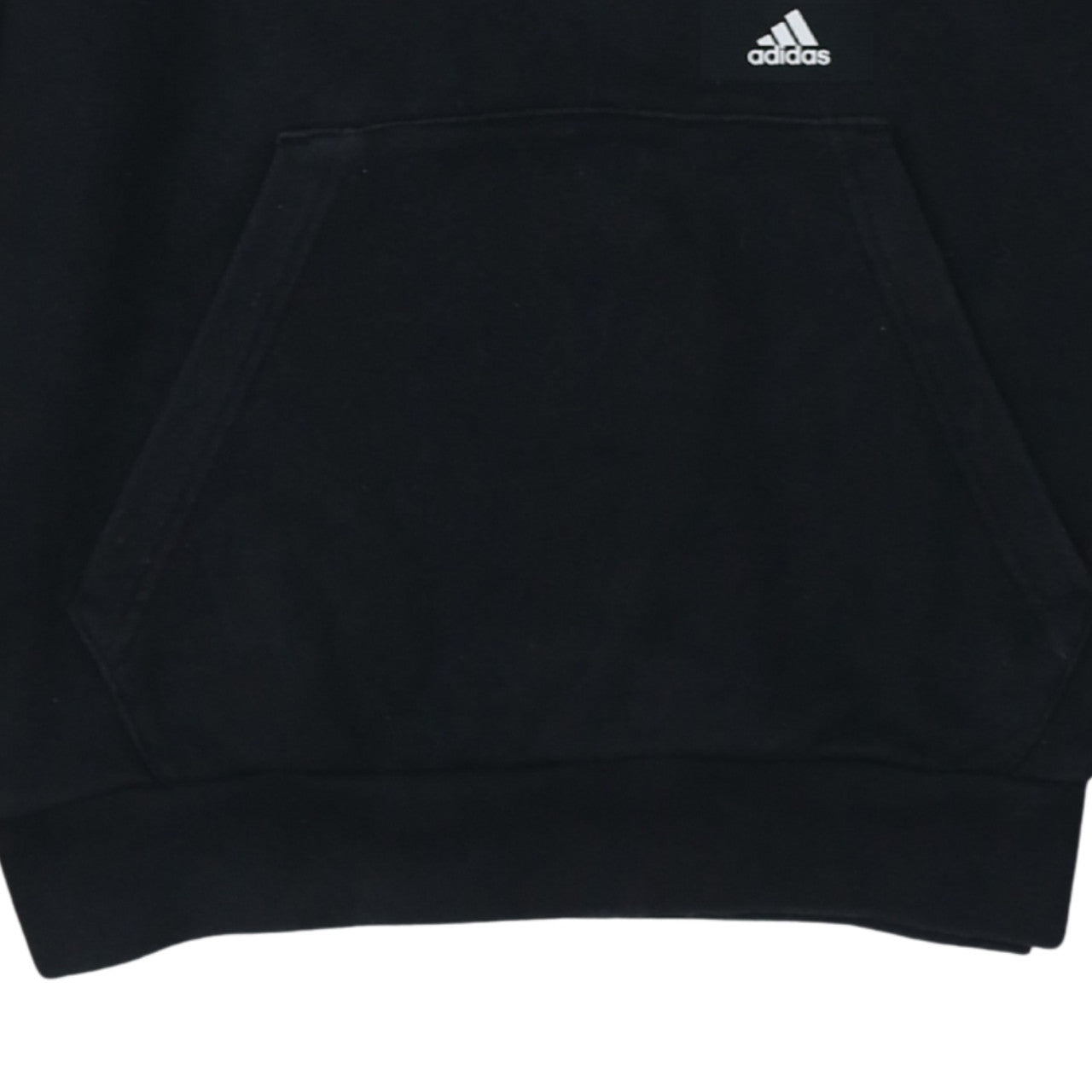 Adidas Men's Black Pullover Hoodie Small Graphic Print Sportswear
