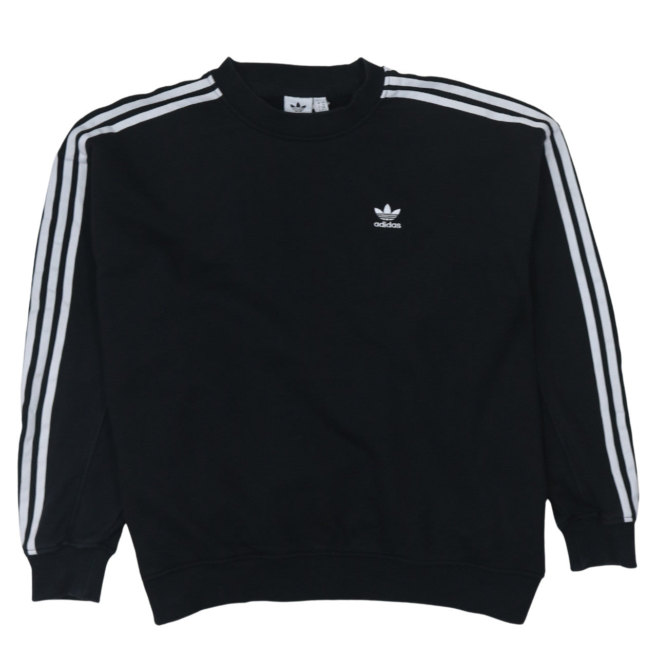 Adidas Women's Black XS Crew Neck Pullover Sweatshirt