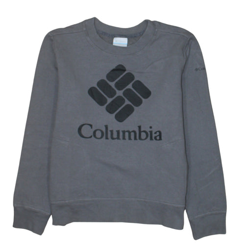 Columbia Mens Grey Crew Neck Sweatshirt M Classic Fit