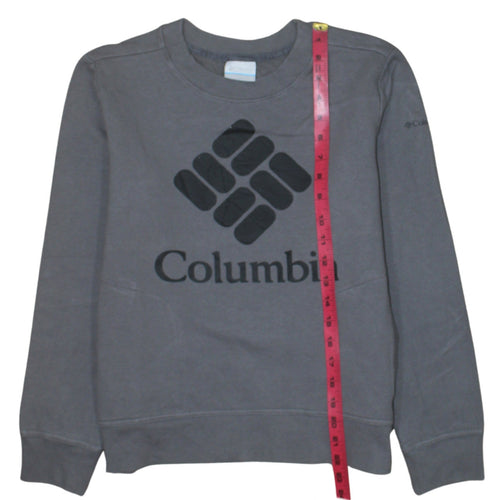 Columbia Mens Grey Crew Neck Sweatshirt M Classic Fit