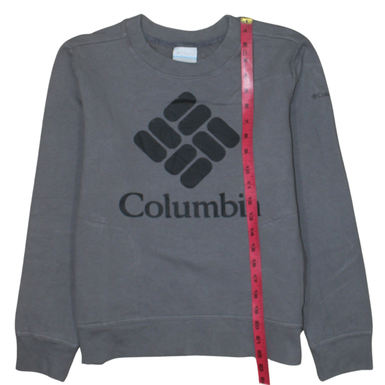 Columbia Mens Grey Crew Neck Sweatshirt M Classic Fit