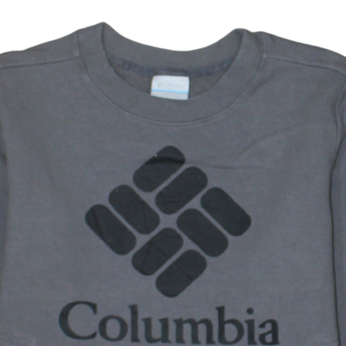 Columbia Mens Grey Crew Neck Sweatshirt M Classic Fit