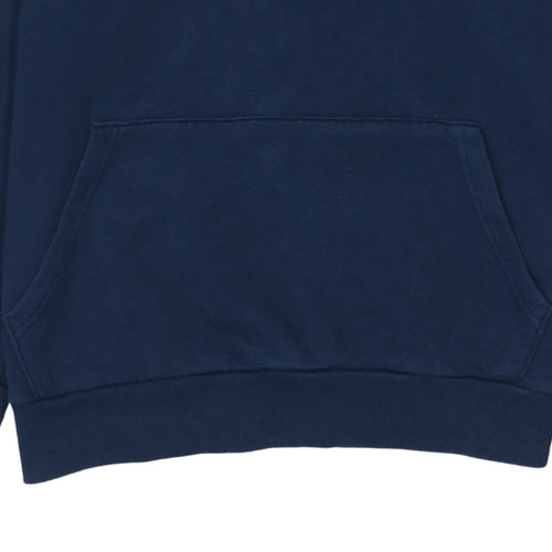 Under Armour Boys Navy Blue Pullover Hoodie Size 158 Cotton Blend