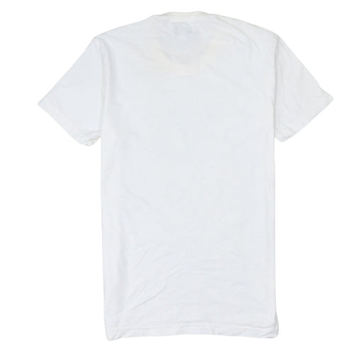 Armani Jeans Men's White XS Crew Neck Cotton T-Shirt