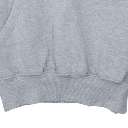Hard Rock Cafe London Grey Hoodie Women Small Pullover Cotton Blend