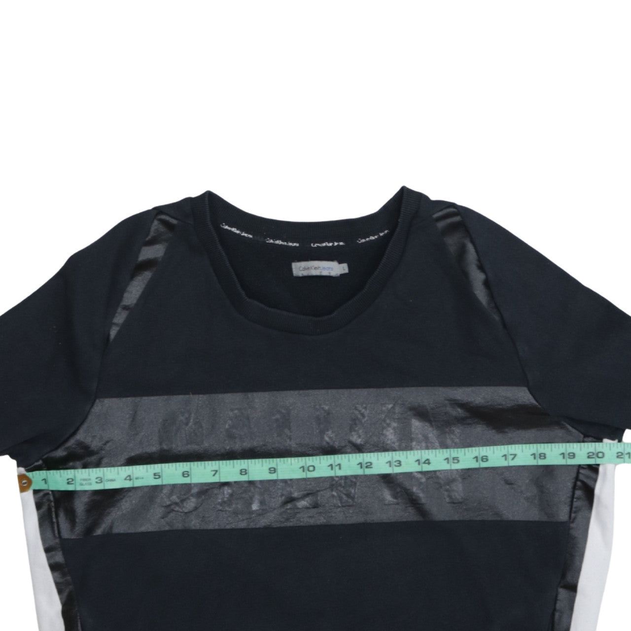 Calvin Klein Jeans Womens Black L Pullover Sweatshirt
