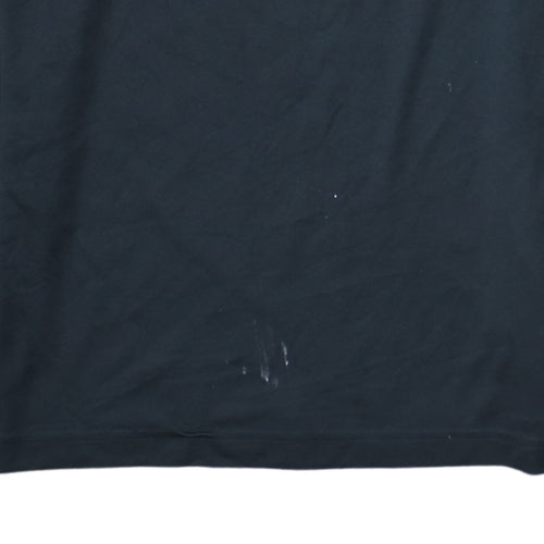 Reebok Mens Black Long Sleeve Athletic Training Top M