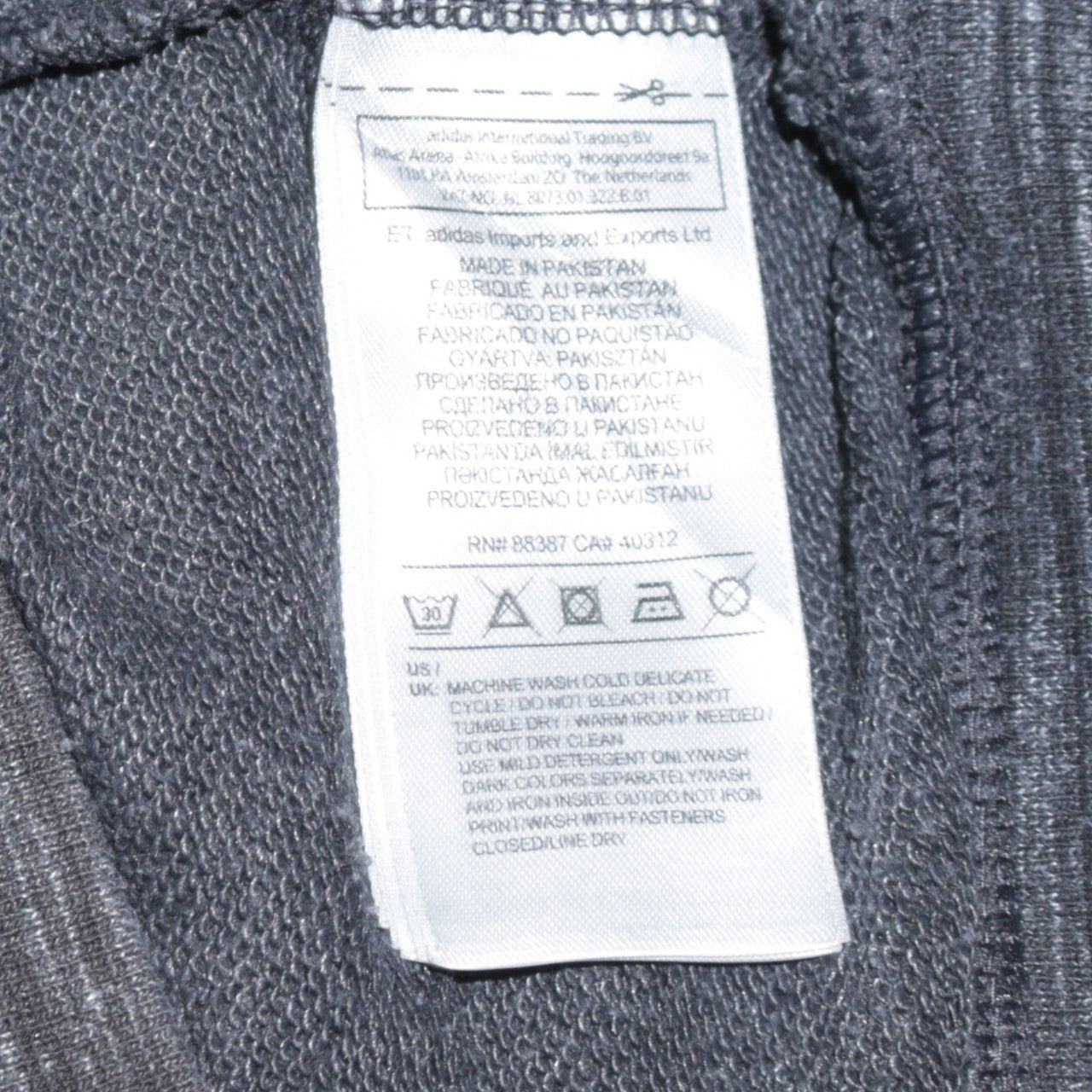 Adidas Women’s Grey Full Zip Hoodie XS - Hooded Sweatshirt
