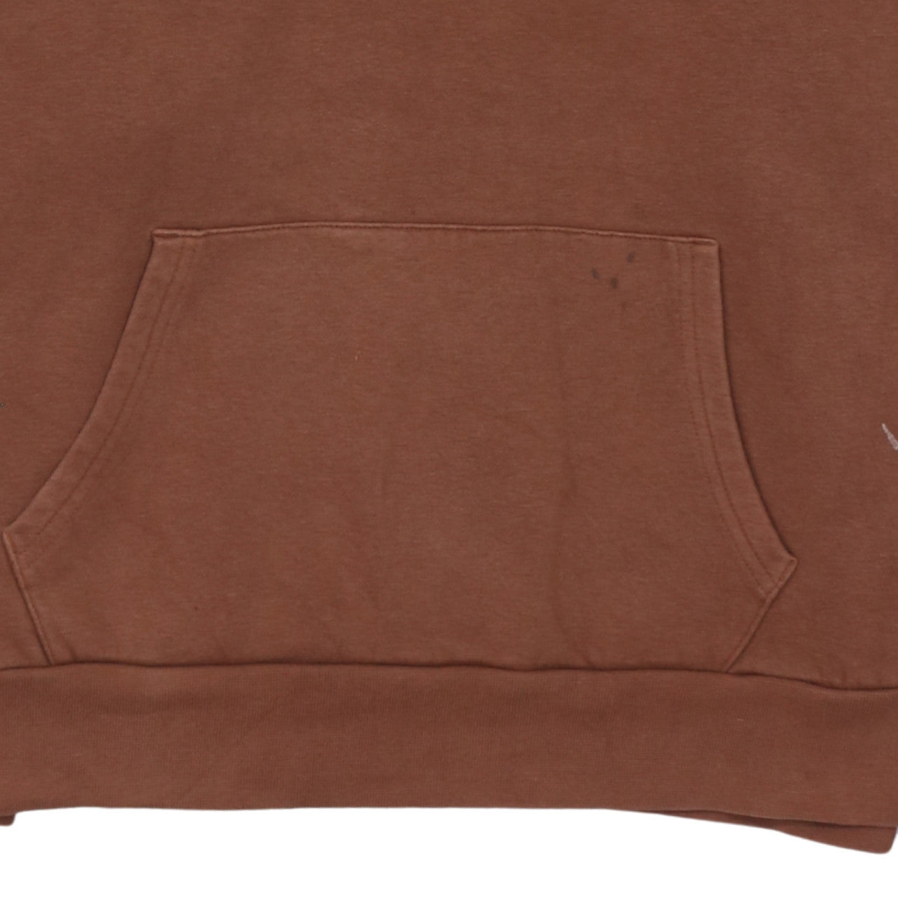 Adidas Womens Brown Hooded Pullover Hoodie Size 8 Cotton Blend