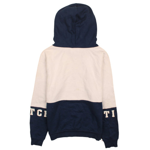Disney Womens Blue & White Stitch Hoodie Size S Pullover