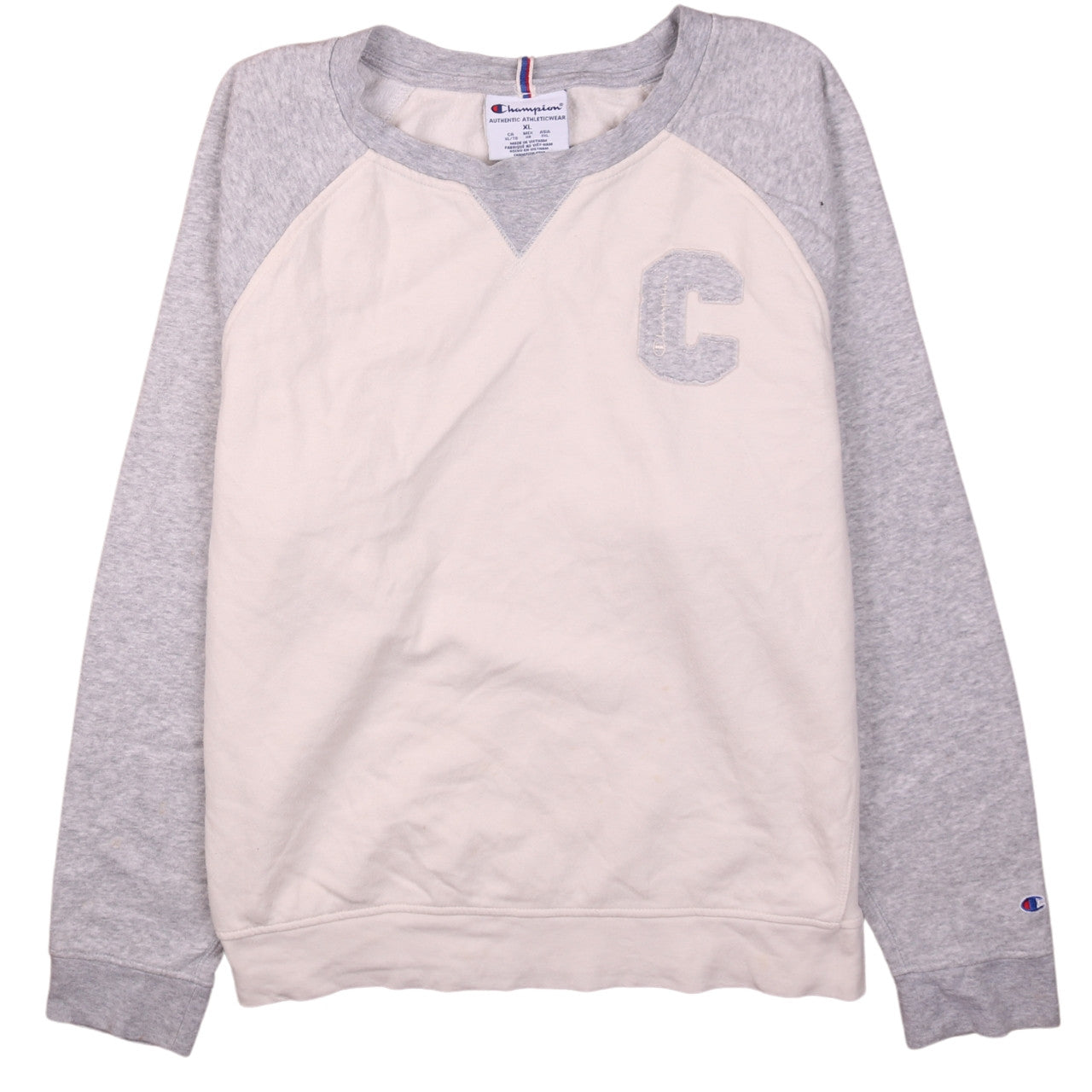 Champion Men's Grey XL Crew Neck Pullover Sweatshirt