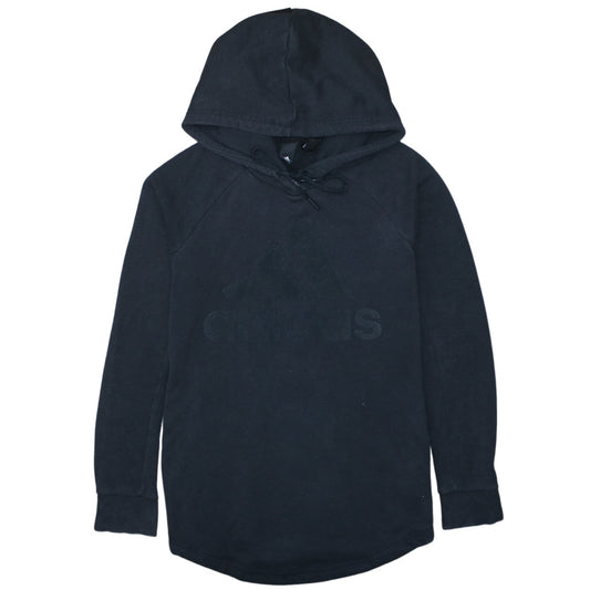 Adidas Women's Black Long Sleeve Pullover Hoodie Size S