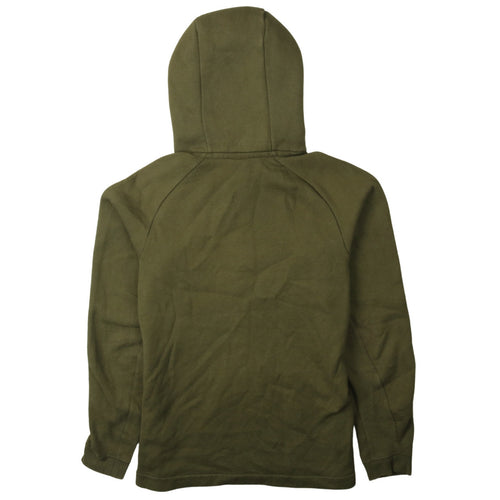 Nike Men's Green Pullover Hoodie Size S Regular Fit Fleece Sweatshirt